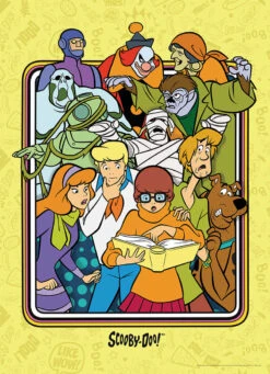 Scooby-Doo "Those Meddling Kids!" 1000 Piece Puzzle -Game Sale Store ScoobyDoo MeddlingKids 1k PZ image web