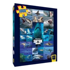 Shark Week "Shiver Of Sharks" 1000 Piece Puzzle