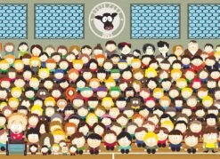South Park "Go Cows!" 1000 Piece Puzzle -Game Sale Store South Park Go Cows 2021 1k PZ image