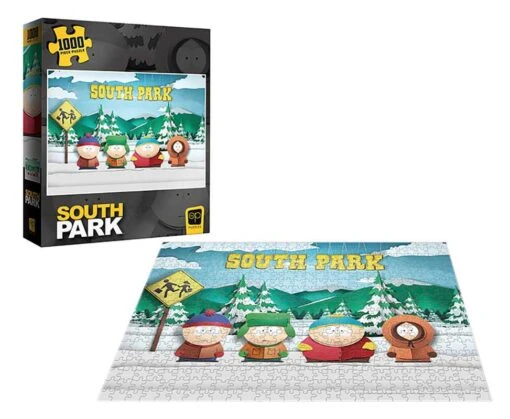 South Park "Paper Bus Stop" 1000 Piece Puzzle - Image 2