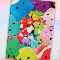Squishmallows "#Share My Squad" 1000 Piece Puzzle -Game Sale Store Squishmallows 2022 1k pz puzzle