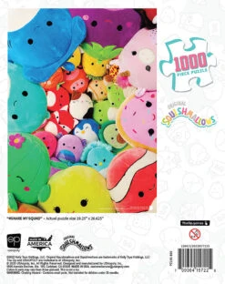 Squishmallows "#Share My Squad" 1000 Piece Puzzle -Game Sale Store Squishmallows ShareMySquad 1k PZ 2022 flatbb Web