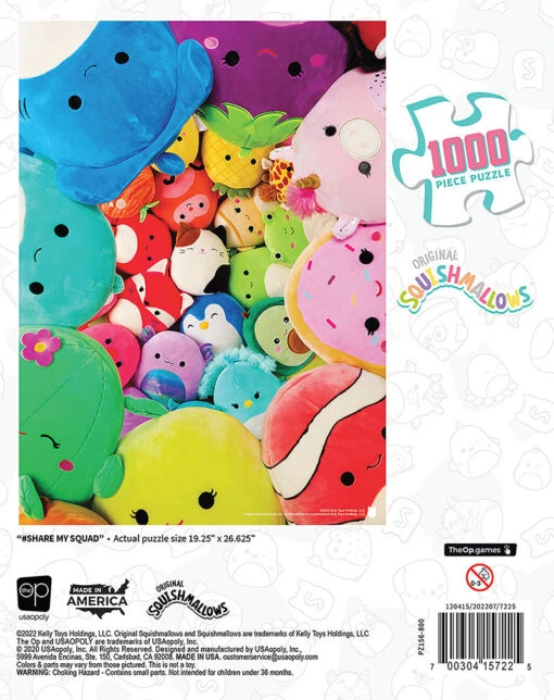 Squishmallows "#Share My Squad" 1000 Piece Puzzle - Image 7