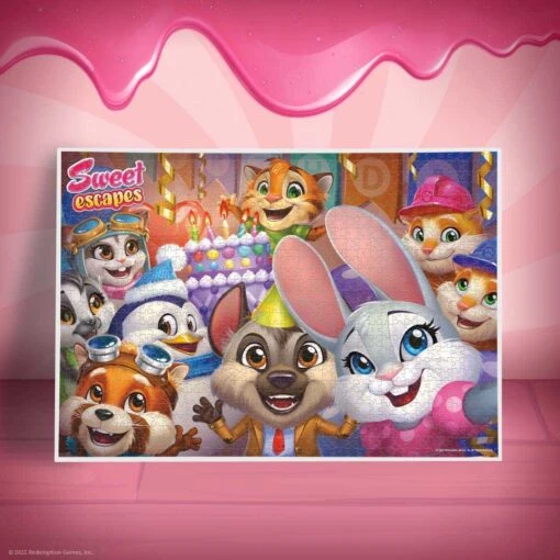 Sweet Escapes "Buzz’s Birthday" 1000 Piece Puzzle - Image 4