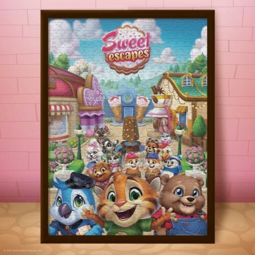 Sweet Escapes "Welcome To Sweet Escapes" 1000 Piece Puzzle - Image 4