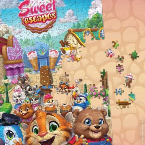 Sweet Escapes "Welcome To Sweet Escapes" 1000 Piece Puzzle - Image 5