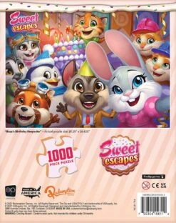 Sweet Escapes "Buzz’s Birthday" 1000 Piece Puzzle -Game Sale Store SweetEscapes BuzzBirthday PZ 21 flatbb Web