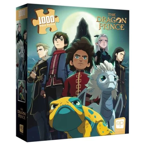 The Dragon Prince "Heroes At The Storm Spire" 1000 Piece Puzzle