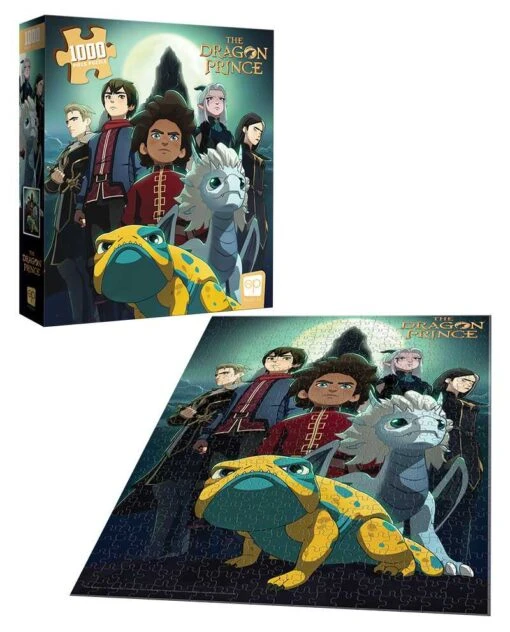 The Dragon Prince "Heroes At The Storm Spire" 1000 Piece Puzzle - Image 2