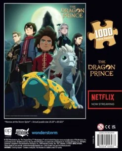 The Dragon Prince "Heroes At The Storm Spire" 1000 Piece Puzzle -Game Sale Store TDP Puzzle Heroes 1k PZ flatbb