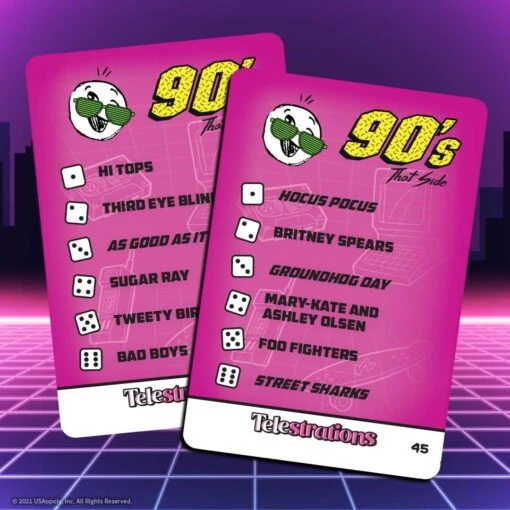 Telestrations 80s & 90s Expansion Pack - Image 7