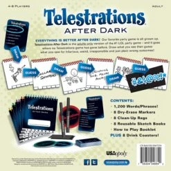 Telestrations®: After Dark -Game Sale Store TE AD flatBB web