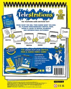 Telestrations® 6 Player: The Family Pack -Game Sale Store TE 6P 2022 flatbb Web