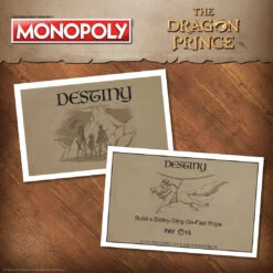 MONOPOLY®: The Dragon Prince -Game Sale Store The Dragon Prince MN cards chance
