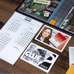 CLUE®: The Office -Game Sale Store The Office Clue photo player setup square