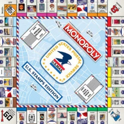 MONOPOLY®: U.S. Stamps Edition -Game Sale Store USPSMN2021MN GB