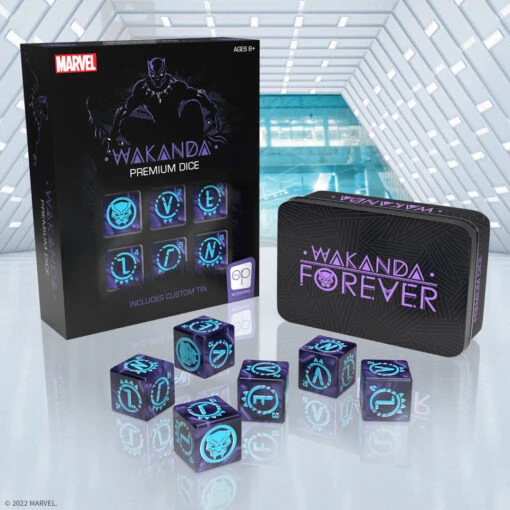 Marvel Black Panther Premium Dice Set - Image 2