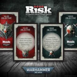 RISK®: Warhammer 40,000® -Game Sale Store Warhammer RI objective cards graphic resized