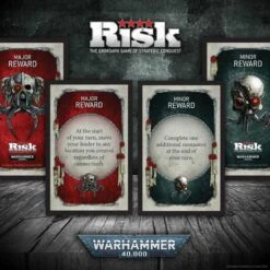 RISK®: Warhammer 40,000® -Game Sale Store Warhammer RI rewards cards graphic resized