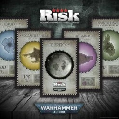RISK®: Warhammer 40,000® -Game Sale Store Warhammer RI territory cards graphic resized