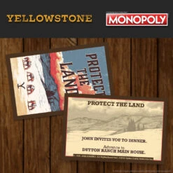 MONOPOLY®: Yellowstone -Game Sale Store YellowstoneMonopoly graphic CommunityChestV2