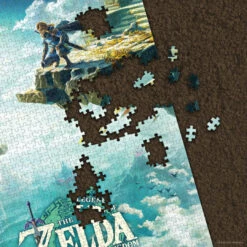 The Legend Of Zelda "Tears Of The Kingdom" 1,000pc Puzzle -Game Sale Store ZeldaTears 1k PZ Graphics PuzzlePieces
