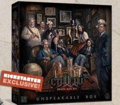 CMON Cthulhu Death May Die: Unspeakable Box (Kickstarter Pre-Order Special) -Game Sale Store cthulhu death may die unspeakable box kickstarter pre order special kickstarter board game expansion cmon 42092386484376