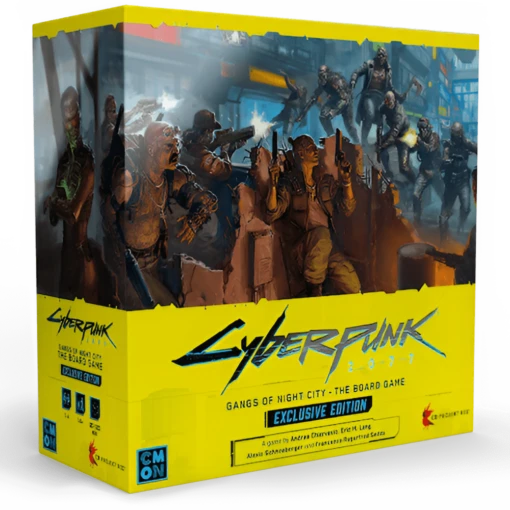 CMON Cyberpunk 2077: Gangs Of Night City Edgerunner Pledge Bundle (Kickstarter Pre-Order Special)