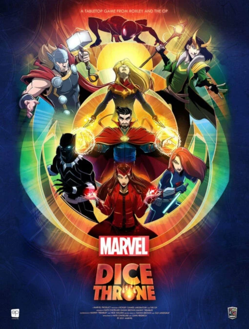 Dice Throne: Marvel Gameplay Bundle (Kickstarter Pre-Order Special)
