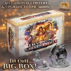 Divinus: Pantheon All-In Pledge Bundle (Kickstarter Pre-Order Edition) -Game Sale Store divinus pantheon all in pledge bundle kickstarter pre order edition kickstarter board game lucky duck games 43456136347800