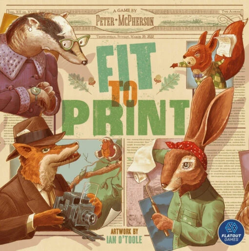 Fit To Print: Core Game (Kickstarter Special)