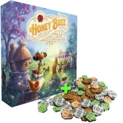 Honey Buzz: Bundle Edition Plus Wooden Coins (Kickstarter Pre-Order Special)
