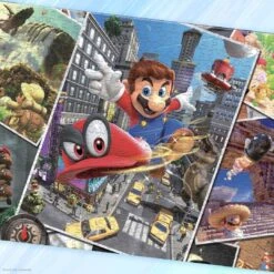 Super Mario™ Odyssey "Snapshots" 1000 Piece Puzzle -Game Sale Store mario odyssey snapshot pz puzzle