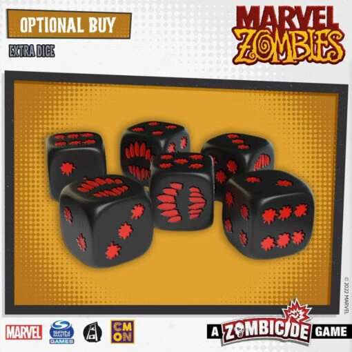 CMON Marvel Zombies: Extra Dice (Kickstarter Special) - Image 2