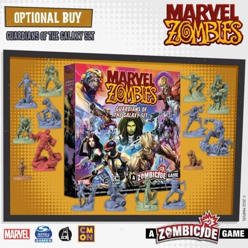 CMON Marvel Zombies: Guardians Of The Galaxy Set (Kickstarter Special) - Image 2