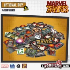 CMON Marvel Zombies: Plastic Token Set (Kickstarter Special) -Game Sale Store marvel zombies plastic token set bundle kickstarter pre order special kickstarter board game accessory cmon 38604583960728