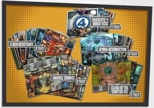 CMON Marvel Zombies: Tile Set (Kickstarter Special)