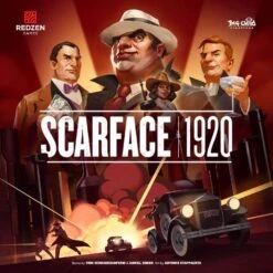 Scarface 1920: Legacy All-In Pledge (Kickstarter Pre-Order Special) -Game Sale Store scarface 1920 legacy all in pledge kickstarter pre order special kickstarter board game redzen games 43588160356504