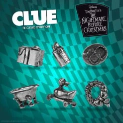 CLUE®: Disney Tim Burton's The Nightmare Before Christmas -Game Sale Store tokens