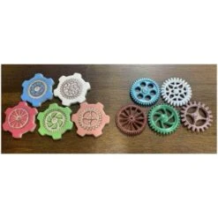 Weather Machine: Metal Machine Parts (Kickstarter Special) -Game Sale Store weather machine metal machine parts kickstarter special kickstarter board game accessory eagle gryphon games 43588234969240