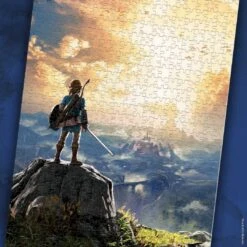 The Legend Of Zelda™ "Breath Of The Wild" 1000 Piece Puzzle -Game Sale Store zelda botw 1000k PZ puzzle graphic